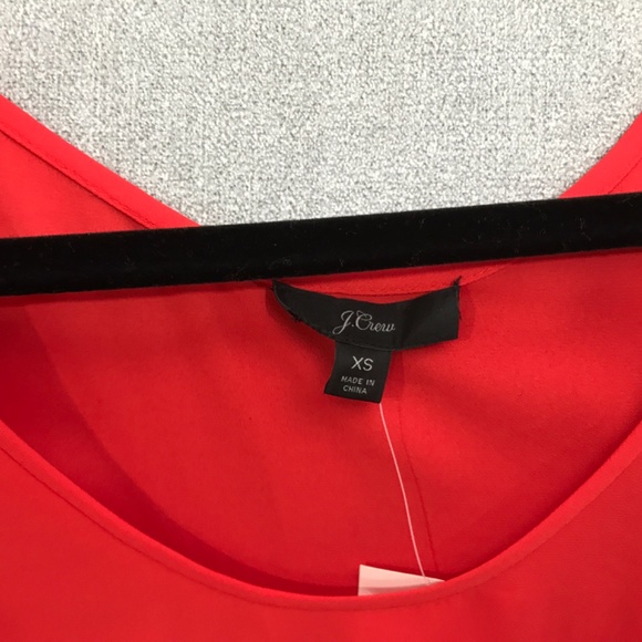 J Crew Bright Cerise blouse - Picture 2 of 2